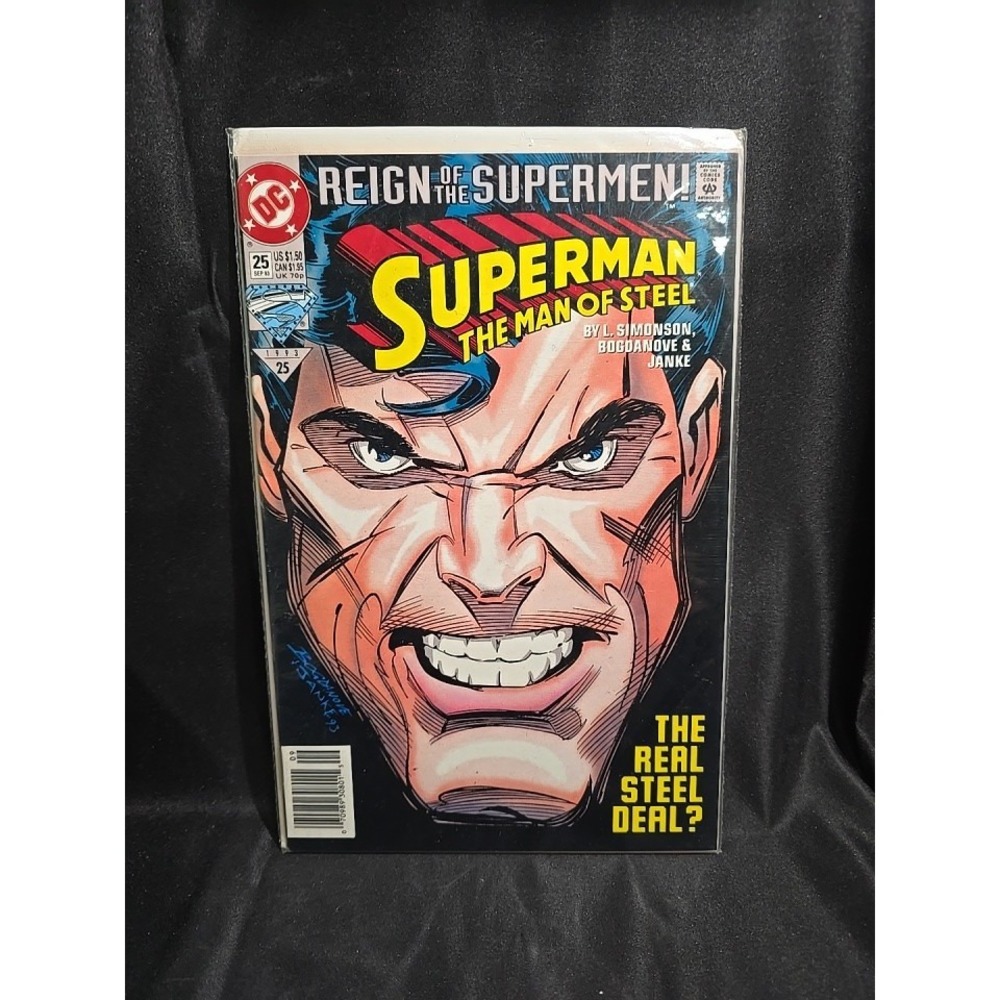 Superman The Man of Steel #25 1993 DC Comics Reign of the Supermen Comic Book